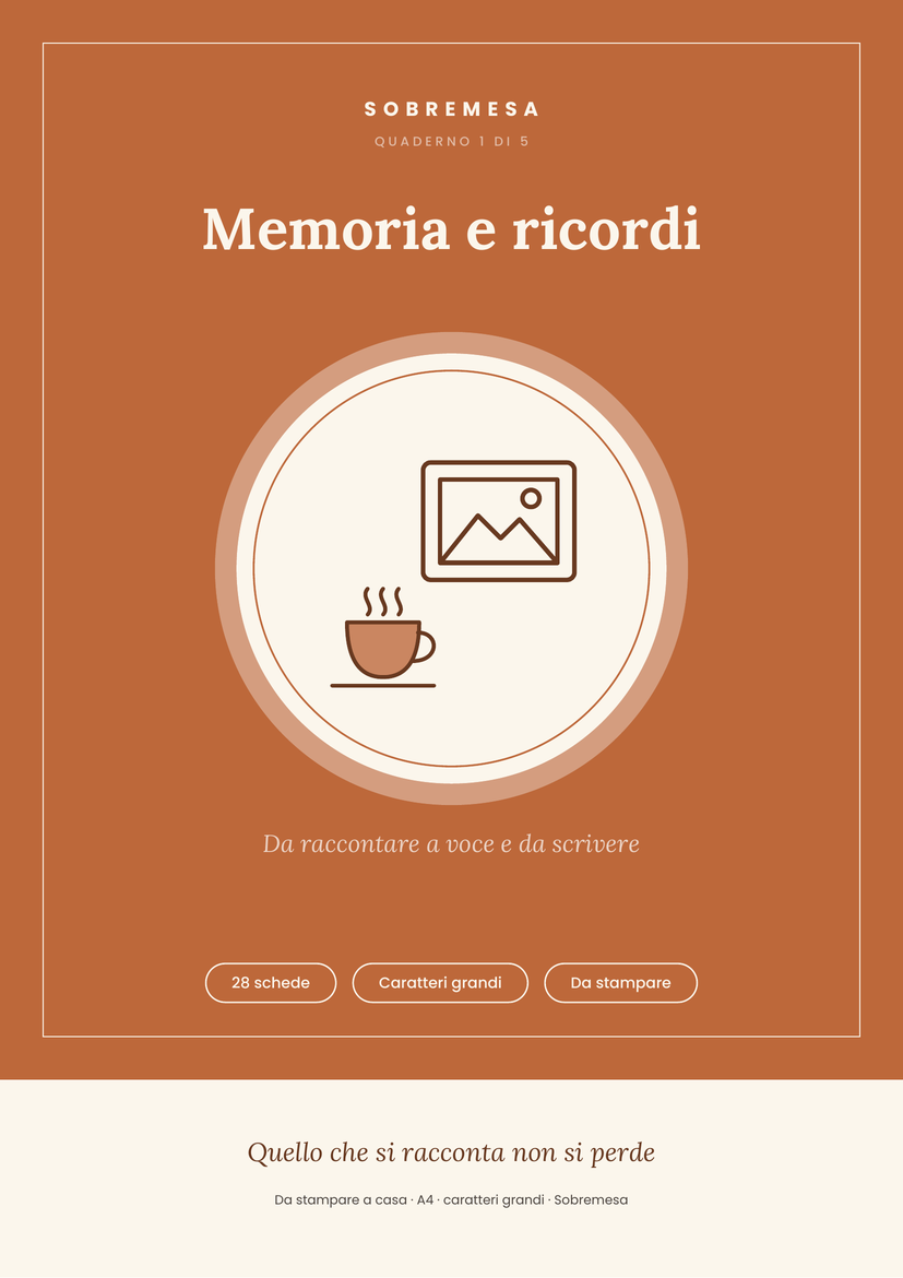 Portada de Memoria e ricordi